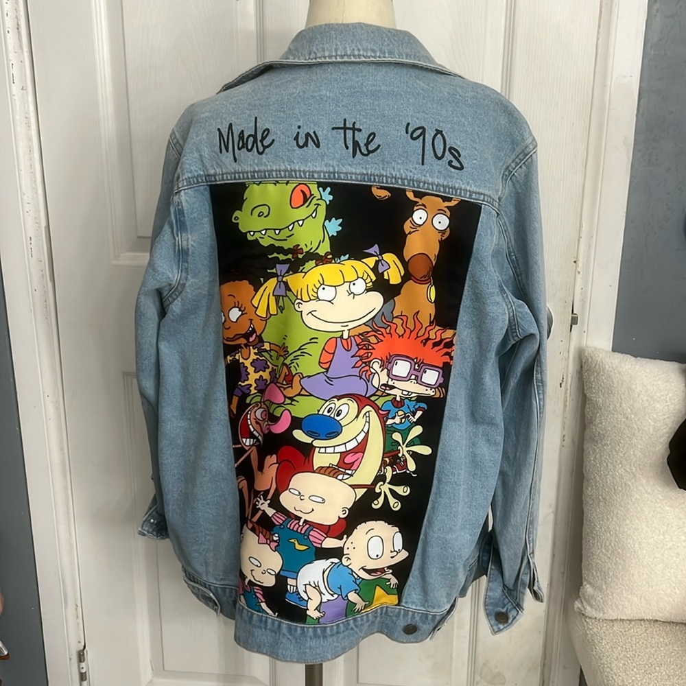 Nickelodeon Rugrats Denim Jacket Small